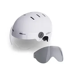 Велосипедний шолом з візором Xiaomi HIMO K1M (M/L 57-61см) White - мініатюра 1