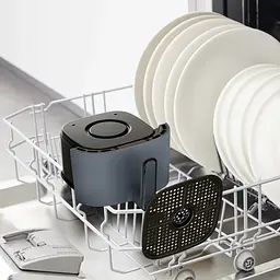 Мультипіч Tefal EasyFry Compact 1300 Вт темно-синя (EY145B10) - мініатюра 6