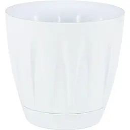 Вазон для квітів Serinova Daisy 6 л білий (20-P00401201-200100)