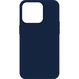 Чохол Make Apple iPhone 15 Pro Silicone Navy Blue