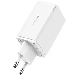 Зарядний пристрій Baseus GaN6 Pro Fast Charger 2Type-C+2USB 65 W 4 порти (P10162701213-00)