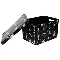 Уцінка. Кошик Violet House Decor Space, 20 л, чорний (0648 DECOR SPACE с/кр. 20 л) 