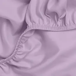 Простирадло Cosas на резинці сатин 80х200 lavender, бузок (25Satin_Lavender_80x200x20) - мініатюра 3