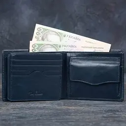 Чоловіче портмоне Tony Perotti Italico 3620 blu (90055) Темно-синє - мініатюра 4