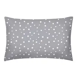 Комплект постільної білизни Cosas євро з простирадлом на резинці GREY STARS CS5 200 x 220 см (StarGW_El-Blue_200) - мініатюра 3