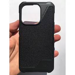 Оригінальний протиударний чохол UAG Metropolis LT MagSafe для iPhone 15 Pro (6.1") Kevlar Black 114277113940 - мініатюра 4
