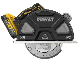 Пилка дискова по металу DeWALT акумуляторна з АКБ та ЗП DCS383H2 - мініатюра 2