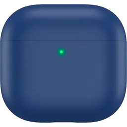 Чохол AhaStyle Ultra-Thin Colorful Silicone Case для Apple AirPods 4 Midnight Blue (CP-WG172-MB) [133827]