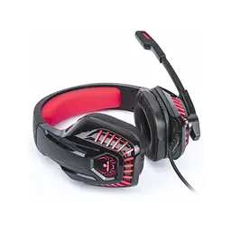 Навушники REAL-EL GDX-7650 Black-Red - мініатюра 2
