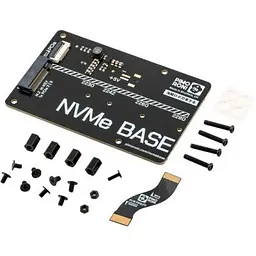 Плата розширення для Мікро ПК Pimoroni Плата розширення NVMe Base для Raspberry Pi 5 (PIM699)