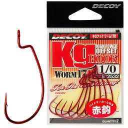 Крючок Decoy Worm17R Kg Hook R 2 (7 шт/уп)