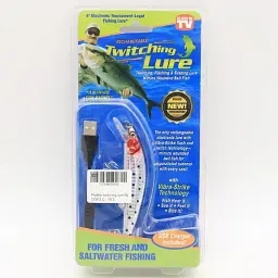 Приманка для лову хижих риб з підсвіткою та USB-зарядкою, Електронна Twitching Lure - мініатюра 5