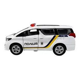 Автомодель TechnoDrive Toyota Alphard Поліція (KM260417P) - мініатюра 2