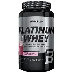 Протеїн BiotechUSA Platinum Whey White chocolate - raspberry 1 кг
