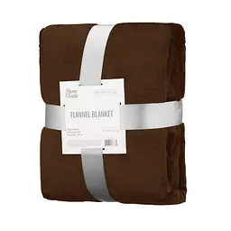Плед Ardesto Flannel 160х200 см 100% поліестер коричневий pbe0050473 - мініатюра 2