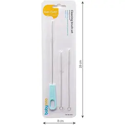 Йоршики для чистки соломок і трубочок 3 шт BabyOno 1419 (5901435411841)