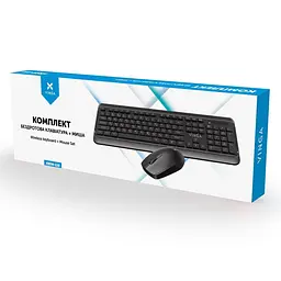 Комплект (Клавіатура та миша) Vinga KBSW-110 Wireless (KBSW-110) Black (KBSW-110 Black) - мініатюра 7