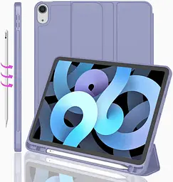 Чохол-книжка BeCover Tri Fold Soft TPU з кріпленням Apple Pencil для Apple iPad Air 11" M2/M3 2024/2025 Purple (711404) - мініатюра 3