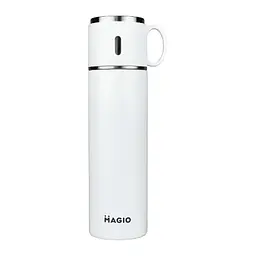 Термос питьевой Magio MG-1046W 500 мл белый