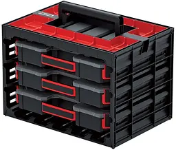 Набір органайзерів TAGER CAS, 3 слота по 12 перегородок, 41.5х29х29см Kistenberg hoz0012800