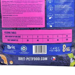 Сухий корм для собак дрібних порід Brit Premium Dog Adult S з куркою 8 кг - мініатюра 4