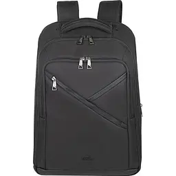 Рюкзак для ноутбука Rivacase 17.3 8164 (Black) ECO чорний (8164 (Black) ECO) - мініатюра 6