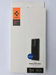 Чохол протиударний прозорий Spigen Ultra Hybrid Crystal ACS02351 для Samsung Galaxy S21 Ultra (6.8") Clear - мініатюра 4