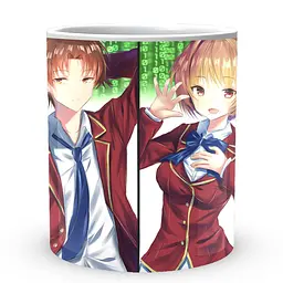 Кухоль GeekLand Youkoso Jitsuryoku Shijou Ласкаво просимо до класу переваги YJS 02.17 330 мл білий - мініатюра 2