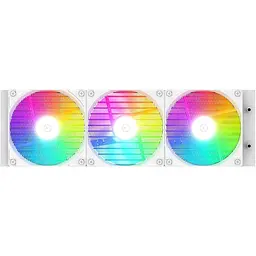 Система водяного охолодження ID-COOLING Space LCD SL360 XE White [148461] - мініатюра 3