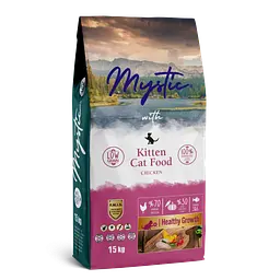 Сухий корм для кошенят Mystic з куркою, 15 кг