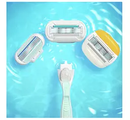 Станок для гоління жіночий Gillette Venus Extra Smooth Sensitive з 1 змінним картриджем - мініатюра 4