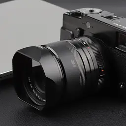 Металева квадратна бленда Haoge для об'єктивів Fujifilm XF16-80mm та XF33mm - мініатюра 7