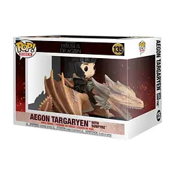 Фігурка Funko Pop Rides серії Дім Дракона S4 - Ейґон Тарґарієн і Сонцежар (83460) - мініатюра 2