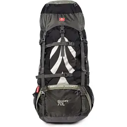 Рюкзак Naturehike NH70B070-B 70 л + 5 л чорно-сірий - мініатюра 2