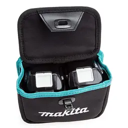 Сумка на пояс для двох акумуляторів Makita 199297-7 - мініатюра 3