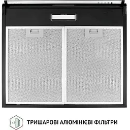 Витяжка пласка Perfelli PL 6144 BL LED - мініатюра 10
