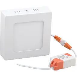 Світильник точковий накладний Євросвітло 6 Вт квадрат LED-SS-120-6 6400К (39177) - мініатюра 6
