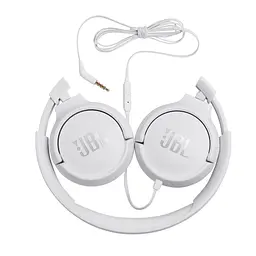 Навушники з мікрофоном JBL T500 White - мініатюра 3