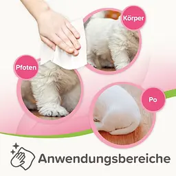 Вологі серветки для тварин Beaphar Pet Wipes для чутливої шкіри сенситів 30 шт. - мініатюра 2
