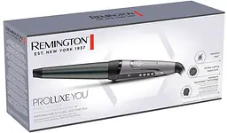 Плойка Remington ProLuxe, конусна, темп.режимів-9, D-19-32mm, 130-210С, кераміка, сріблястий - мініатюра 9