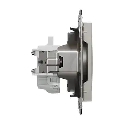 Розетка Schneider Electric ASFORA без заземлення бронза (EPH3000169) - мініатюра 3