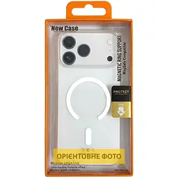 Чохол PC Epik Matte Color with Magnetic Fit для Apple iPhone 17 (6.3") White - мініатюра 2