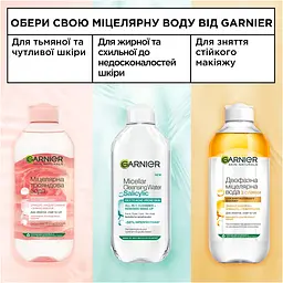 Міцелярна вода Garnier Skin Naturals, з екстрактом трояндової води, 400 мл - мініатюра 10