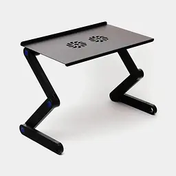 Столик для ноутбука з охолодженням підставка для ноутбука з кулерами Laptop Desk T8 42х26см