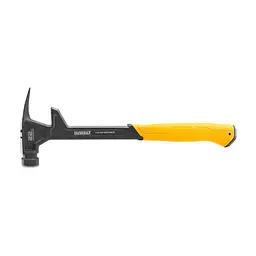 Молоток DeWALT DEM-CLAW демонтажный, цельнометаллический, 624 г, с прямым гвоздодером (DWHT51008-0)