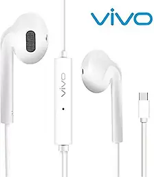 Навушники VIVO XE160 дротові (конектор - штекер Type-C) білі - мініатюра 6