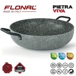 Сотейник Flonal Pietra Viva 36 см (PV8PX3670) - мініатюра 2