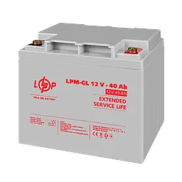 Акумулятор гелевий LPM-GL 12V - 40 Ah - мініатюра 3