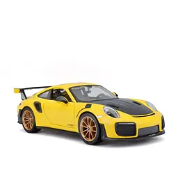 Ігрова автомодель Maisto Porsche 911 GT2 RS 1:24 (31523 yellow) - мініатюра 11