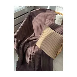 Плед Прованс COTTON шоколадний 120 х 200 см (039528) - мініатюра 8
